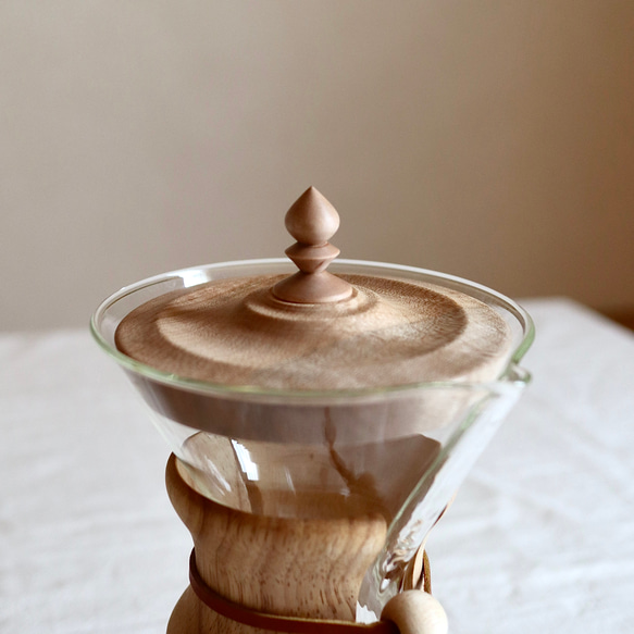 ドリップスタンド・コーヒードリッパー TOOWOOD MagneticCoffeemakerHandle Chemex ケメックスコーヒーメーカー用 木蓋 ドリップスタンド・コーヒー