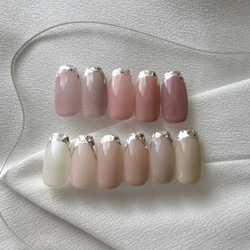 ネイルチップ ガラスフレンチ のおすすめ人気通販 検索結果｜Creema