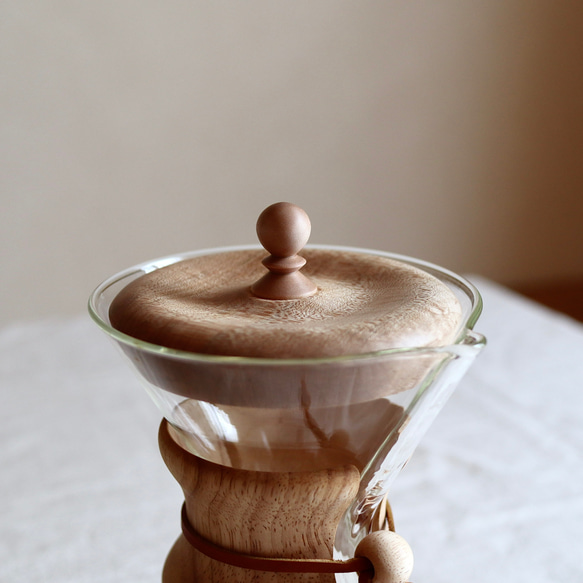 ケメックスコーヒーメーカー用 木蓋 ドリップスタンド・コーヒー