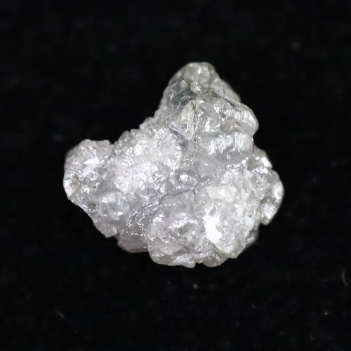 天然 ダイヤモンド ホワイト・グレー 8.6mm原石 2.44ct #83829