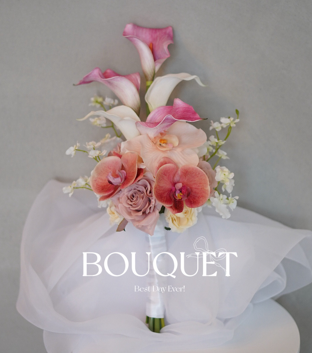 アーティフィシャルフラワーブーケ　ウェディングブーケ　クラッチブーケ　造花ブーケ 6,482円