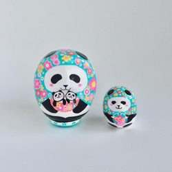 パンダだるま　大 11枚目の画像