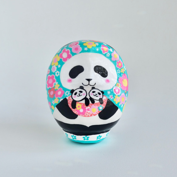 パンダだるま　大 1枚目の画像