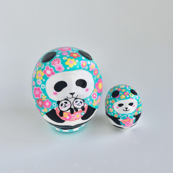 パンダだるま　小 10枚目の画像