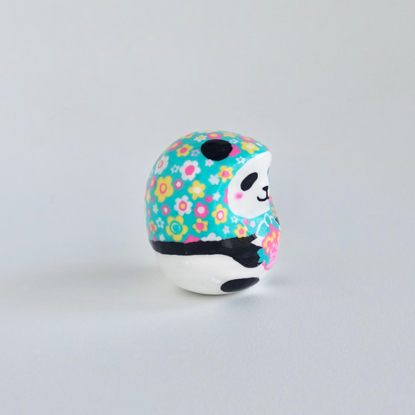 パンダだるま　小 5枚目の画像