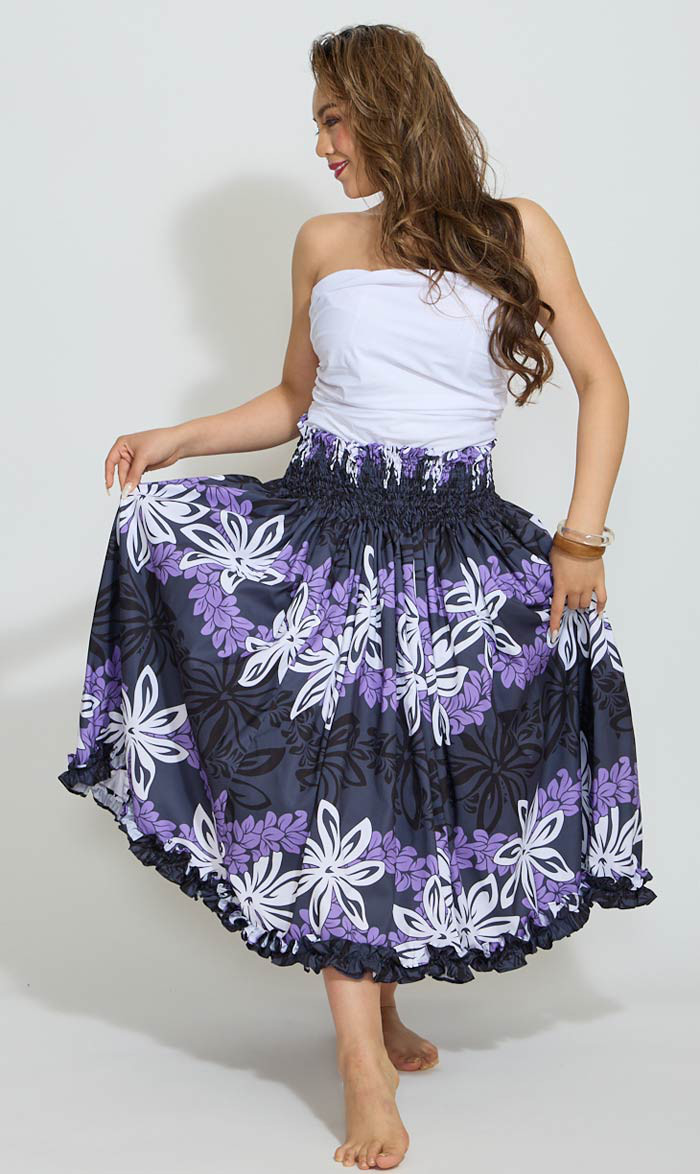 パウスカート 細見えパウスカート　フラダンス　太って見えないパウスカート　p00604　受注生産および即納