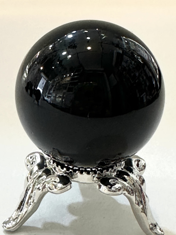 モリオン スフィア(黒水晶丸玉) その他インテリア雑貨 GirassoL
