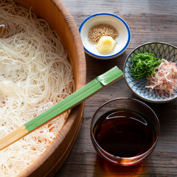 【国産小麦】［30人前］小豆島手延べそうめん　3kg　素麺　赤穂の天塩　かどやのごま油 3枚目の画像