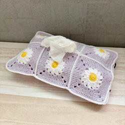 サイズオーダー受付中】苺がいっぱいかぎ針編みのおしゃれな付け襟