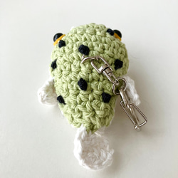 ミドリフグあみぐるみキーホルダー 3枚目の画像
