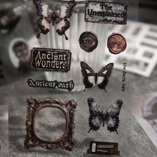 S788コラージュ素材】海外ジャーナル素材 アソート レトロ 大容量