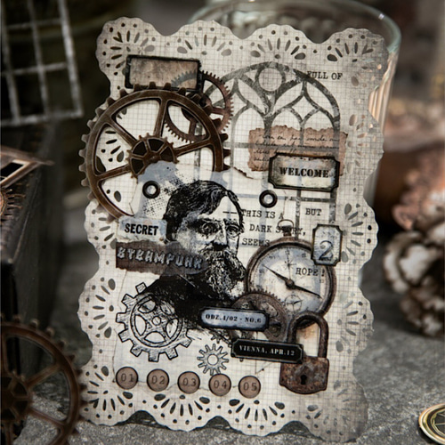 S788コラージュ素材】海外ジャーナル素材 アソート レトロ 大容量