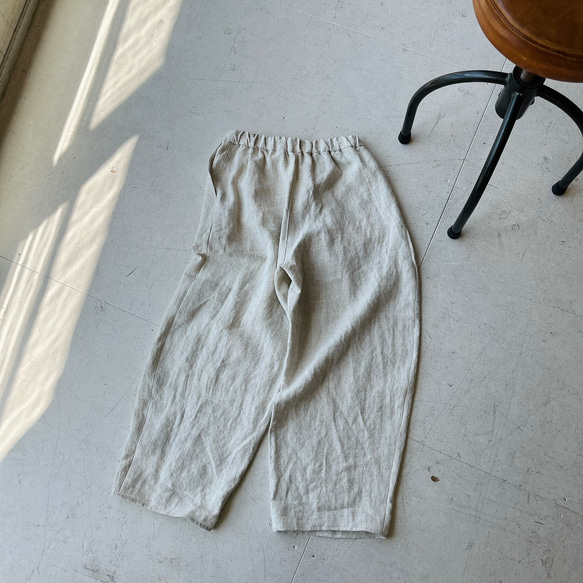 ヘンプ&オランダlinen＊こなれ/ストレート 13枚目の画像