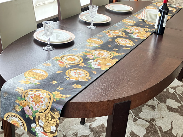 着物 帯 テーブルランナー TR009 その他キッチン小物 Japanese