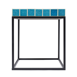 タイルテーブル｜The Ocean〈ジ・オーシャン〉｜アイアンキューブ｜観葉植物 3枚目の画像