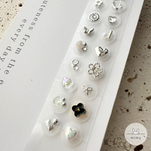 耳つぼジュエリー 250 | シルバー | チタン イヤリング