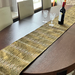 【新品】ヴィンテージテーブルセンター　着物リメイク 着物 帯 テーブルセンター BTC001 その他キッチン小物 Japanese Style