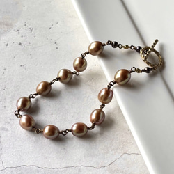 希少石！マラヤガーネットのブレスレット 14kgf ブレスレット