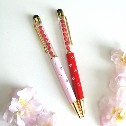 NEW【タッチペン付き かわいい苺ボールペン♡】 タッチペン