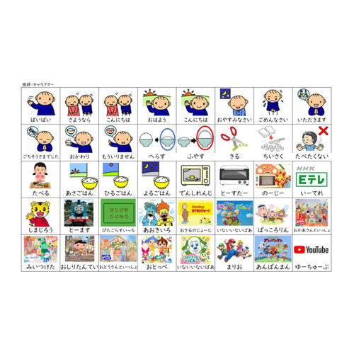 絵カード520枚！PECS絵カードコミュニケーションブックセット 雑貨