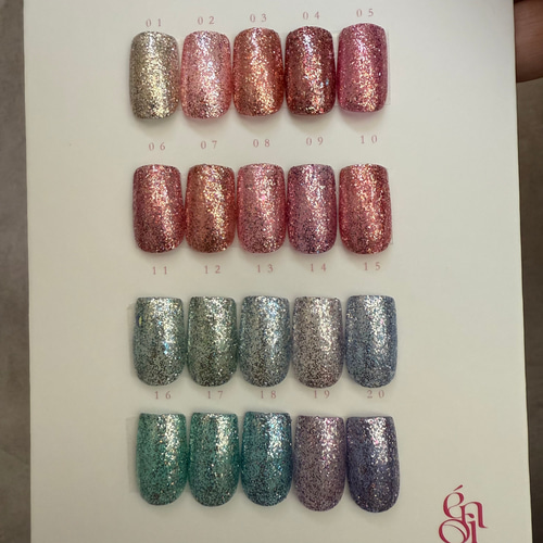 日曜23:59まで特別価格♡ネイルチップ＊enoiギャリッター ワン