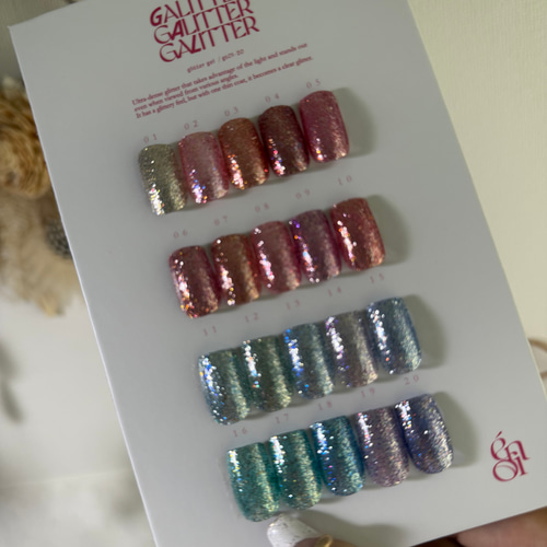 日曜23:59まで特別価格♡ネイルチップ＊enoiギャリッター ワン