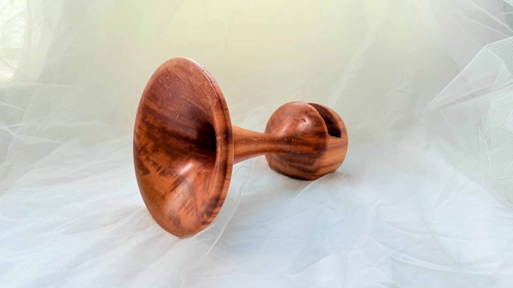 6月29日 21時 販売開始】山桜：職人手作り無垢材スマホ