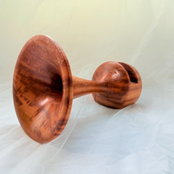 6月29日 21時 販売開始】山桜：職人手作り無垢材スマホスピーカー④