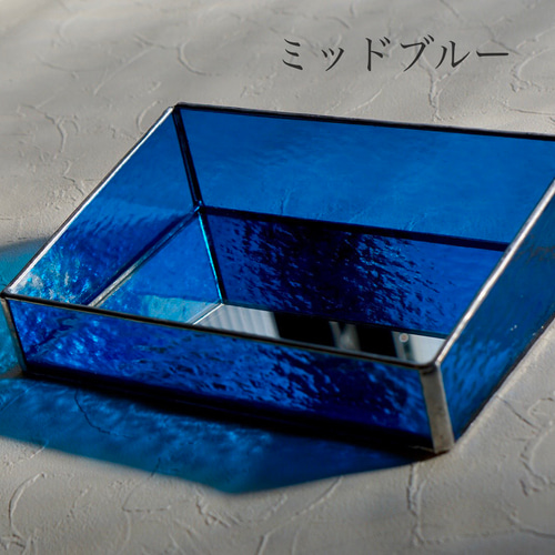✴︎再販✴︎《Creema限定》-海-ガラス製ジュエリーボックス