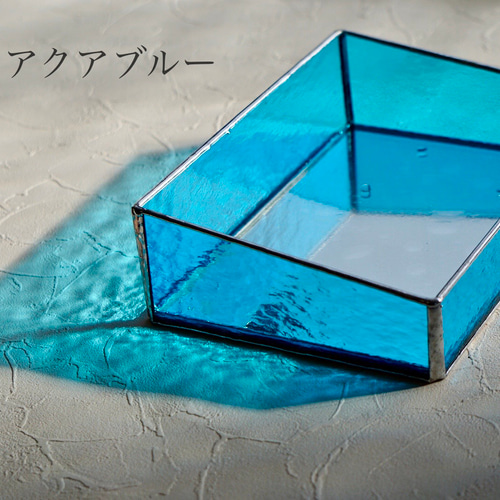 ✴︎再販✴︎《Creema限定》-海-ガラス製ジュエリーボックス