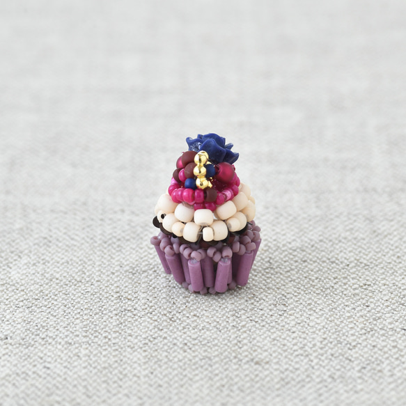 【手作りキット】ミニスイーツ～ラズベリークリームカップケーキ・抹茶モンブラン～ 7枚目の画像