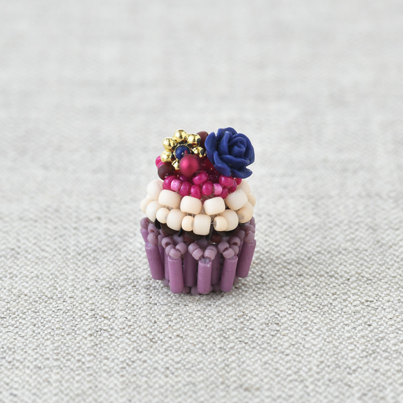 【手作りキット】ミニスイーツ～ラズベリークリームカップケーキ・抹茶モンブラン～ 6枚目の画像