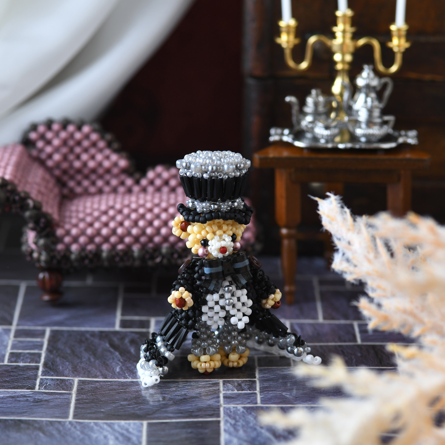 【Creema限定】【手作りキット】パーティーテディベア～Arthur～