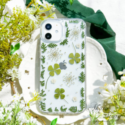 5❁⃘*.全機種対応 押し花ケース オーダー 押し花 スマホケース・カバー のおすすめ人気通販｜Creema