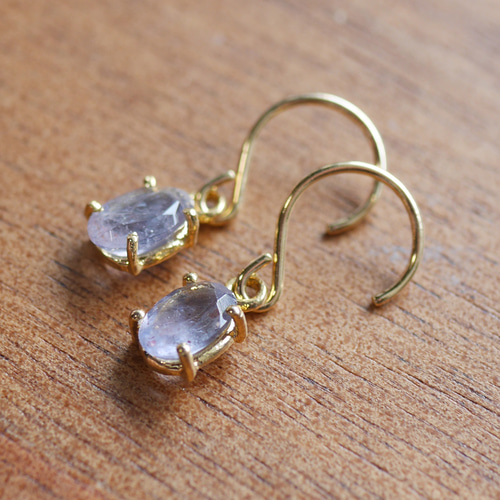 ブラッドショットアイオライトのブレス 14kgfワイヤーラップ 再販