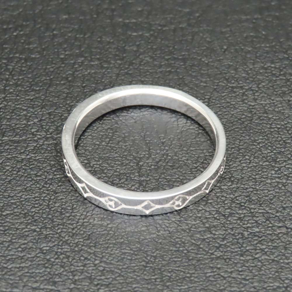 アイヌ文様リング 指輪 白 シルバー925 【刻印無料】 アイヌ アイヌ文様 アイヌ模様 アイヌ民族 リング モレウ