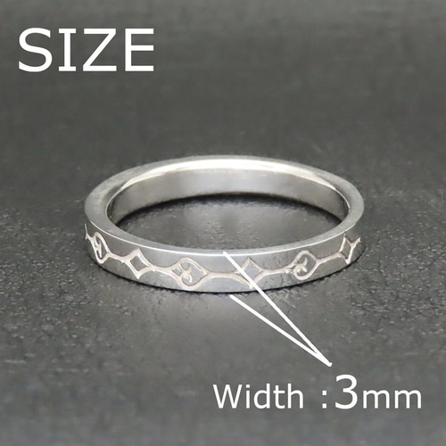 【芸術的】 アートワーク シルバー 925 刻印 リング 12号 クラシック