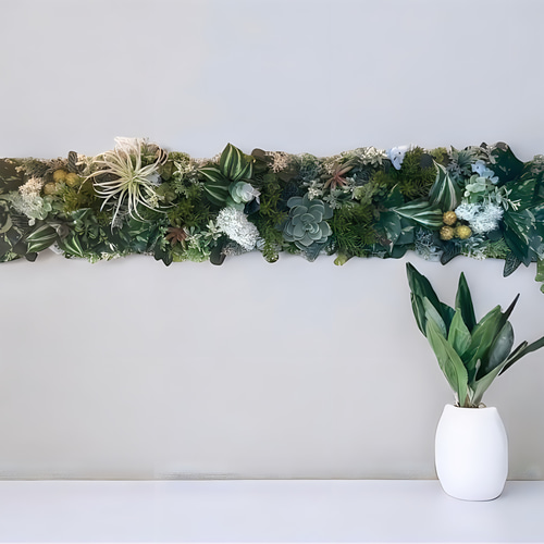 光触媒 人工観葉植物 ウォールグリーン フェイクグリーン 壁掛け801