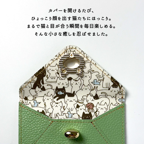 ハンドメイドミニポーチ❁¨̮寿司猫、招き猫、鍵、薬、印鑑、小物入れ