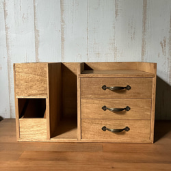 マルチに収納できる　デスクオーガナイザー 4枚目の画像