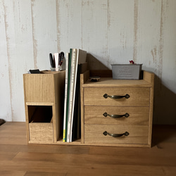 マルチに収納できる　デスクオーガナイザー 2枚目の画像