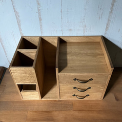 マルチに収納できる　デスクオーガナイザー 6枚目の画像