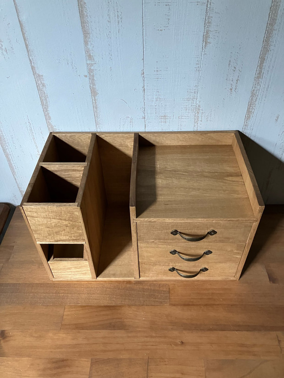 マルチに収納できる　デスクオーガナイザー 6枚目の画像