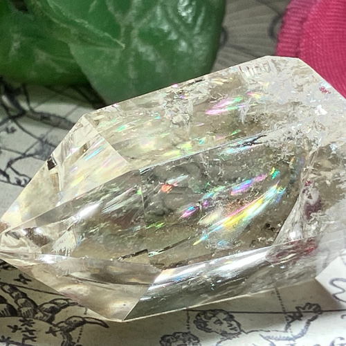 万華鏡❁⃘*.゜ 非加熱 天然シトリン　ポイント　ポリッシュ　原石 万華鏡❁⃘*.゜ 非加熱 天然シトリン ポイント ポリッシュ 原石