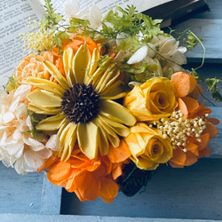 ひまわり（向日葵） プリザーブドフラワー のおすすめ人気通販｜Creema