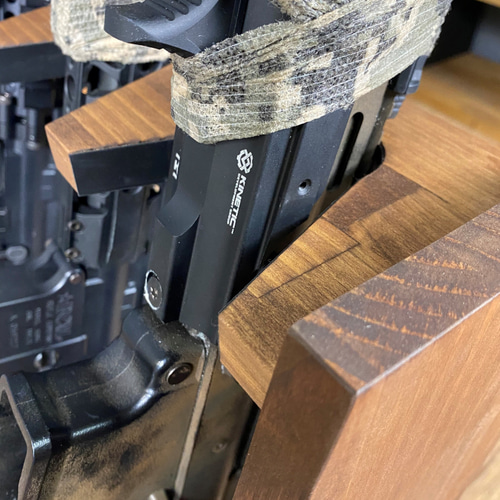 WOODWORKS ガンラック ／ライフルスタンド1丁掛+マガジンラックセット