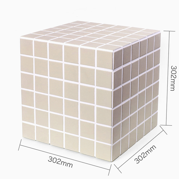 選べる高さとカラー｜タイルテーブル｜韓国インテリア｜高さ30～60cm 3枚目の画像