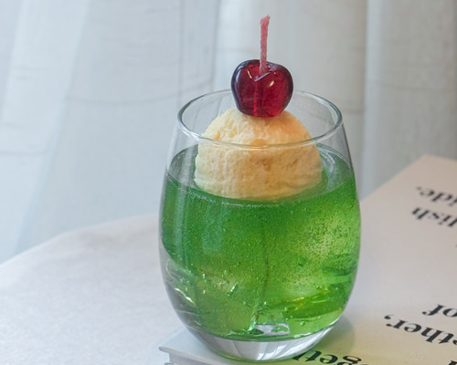 夏季限定】Melon Cream Soda - メロンクリームソーダキャンドル