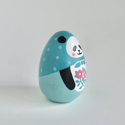 たまごパンダ《ピンクの花》 7枚目の画像