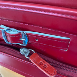 【ひらがな名入れ無料】ネームタグ・ファスナー引手「リュック・ランドセルに！」栃木レザーヌメ革 13枚目の画像